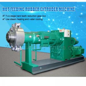 China Hot Feeding Rubber Hose Extrusion Machine , Rubber Extrusion Equipment on sale