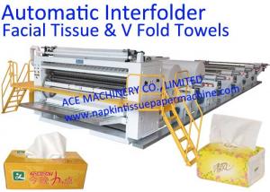 Cheap Full Automatic Facial Tissue Paper Making Machine Separate Motor Driven wholesale
