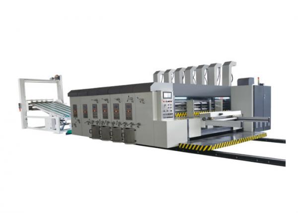 Quality 15kw Printing Slotting Die Cutting Machine Steel Material Balance Correction Safety Operation for sale