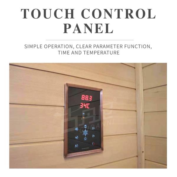 High-end Hemlock Customized Far Infrared Sauna Room