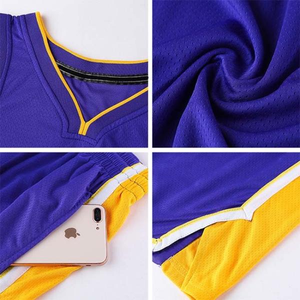 OEM Football Training Tracksuits Lakers Basketball Jersey James Bryant Same Paragraph