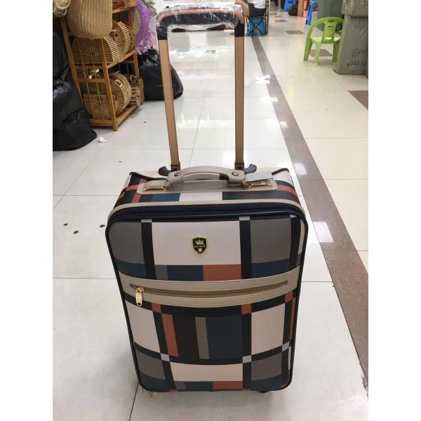 Wholesale Waterproof Luggage Tag PU Leather Set Trolley Luggage Bags