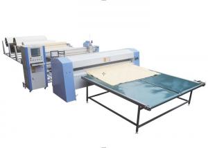 China Continous High Speed Quilting Machine With Cutting Panel on sale