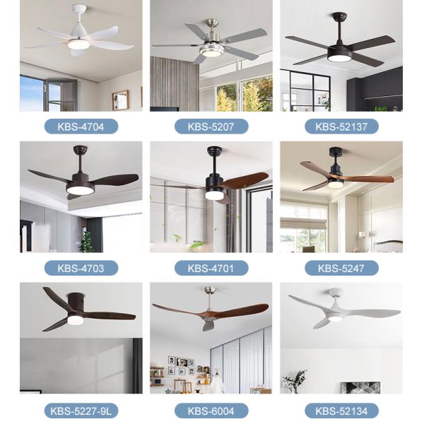 3 Blade 65W 120V Electric Remote Control Ceiling Fan Light 47 Inch Ceiling Fan