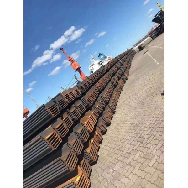 15.5mm Thickness Steel Sheet Pile Heavy Rail Type