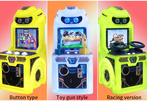 Source Factory Coin Operated Car Driving Simulation Children's Racing Video Game Machine