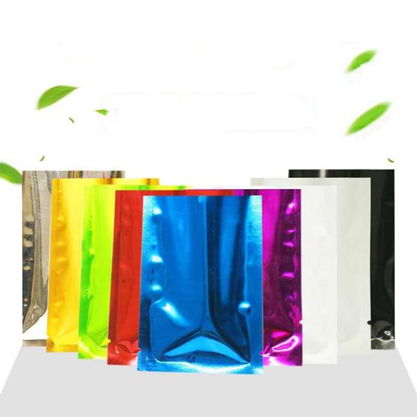 100micron Custom Printed Packaging Pouch 3 Side Seal Sachet For Coffee Tea