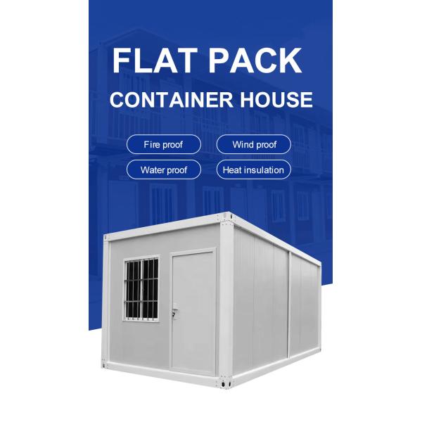 Flat Pack Container House Windows Aluminum Sliding Door or PVC Sliding Door with Security Bar