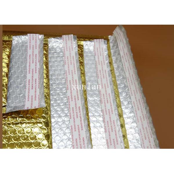 Easy To Use Gold Shipping Envelopes A4 Waterproof Metallic For Shipping