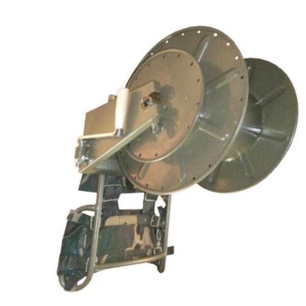 60M Empty Optical Fiber Cable Reel Cart Extension Cord Reel Drum