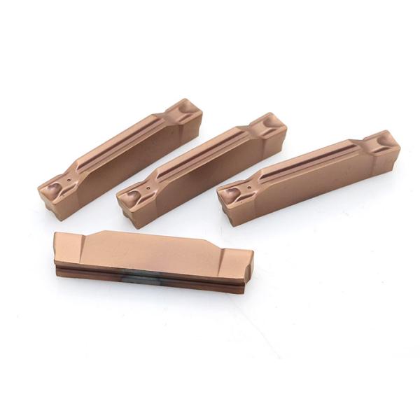 Top Notch Grooving Inserts , Parting Off Inserts With Reduce Vibration