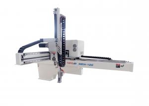 Cheap Large Size Servo Robot Arm , 5 Axis Robotic Arm 350 - 450Ton Injection Press wholesale