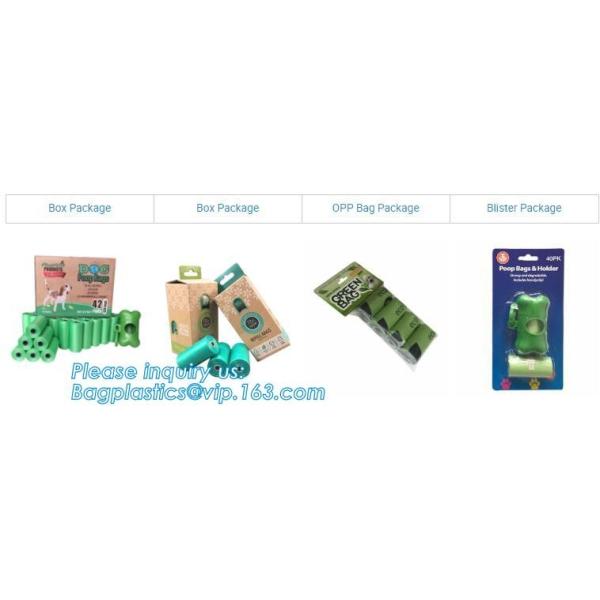 Nappy Baby Disposable Diaper Sacks, Degradable scented disposable baby diaper sack, green tie handle baby diaper sack