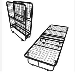 Cheap Mail Packing Included Easy Assembly Folding Metal Bed Frame wholesale