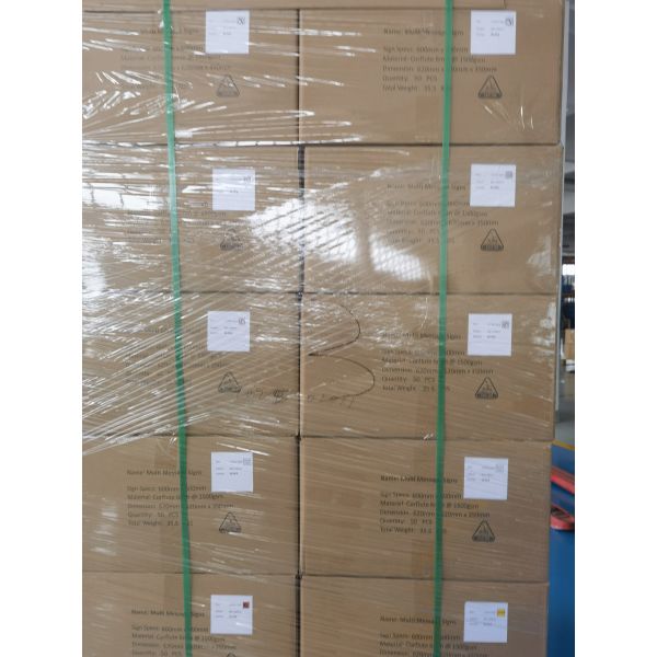 Australian Standard Class 1 Reflectivity Traffic Sign PVC Controller Corflute with 600mm Road Safety Signs