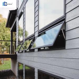 Thermal Aluminum Casement Windows Double Glazed Tempered Glass Windows