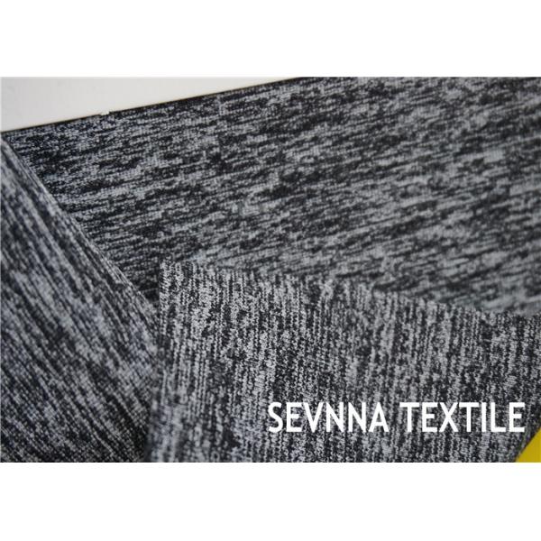 Pantone Color Dyed Solid Yoga Breathable Fabric Hyosung Spandex Lycra Material