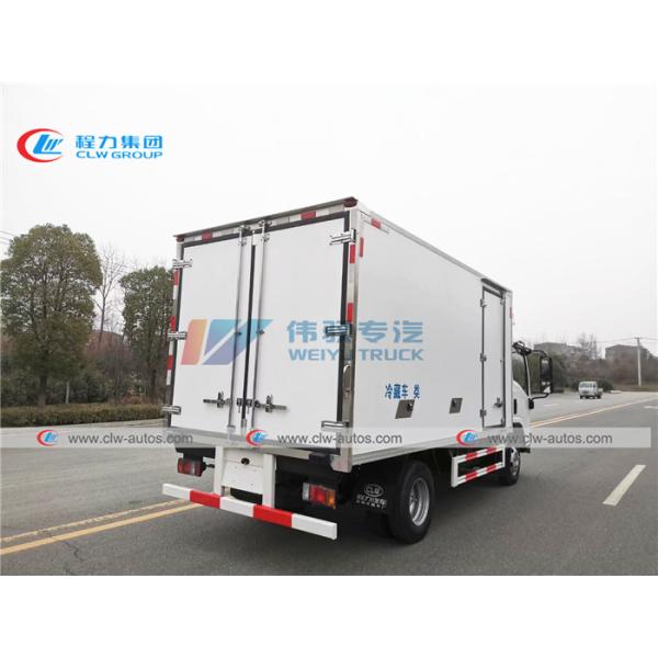 ISUZU KV100 Refrigerated Transport Trucks 3T 4T 5T For Frozen Fish