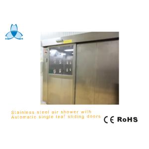 Lab Equipment Stainless Steel Shower , Class 100 Portable Clean Room Air Shower