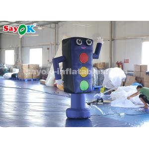 Cheap Promotion Inflatable Cartoon Characters 2m Traffic Light Model CE wholesale