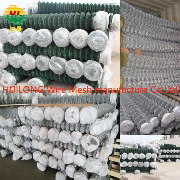 Pvc Coated Temporary Chain Link Fence For Basketball