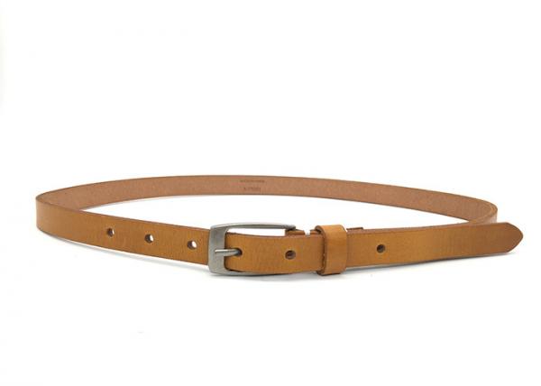 Wearable 2.0cm Womens Genuine Leather Belt Custom Logo