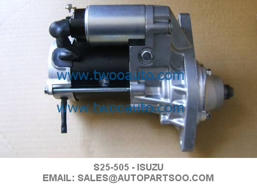 6V-5537 4N3182 10461025 - EXCAVATOR Starter Motor 42MT 24V 7.5KW 11T