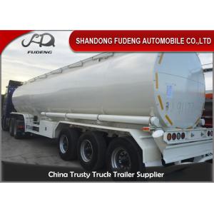 Cheap Round 40000L 45000L 50000L Diesel Oil Fuel Tanker Semi Trailer wholesale