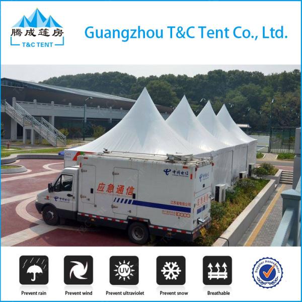 Professional Portable 5 Person Pagoda Canopy Tent / Garden Pagoda Marquee