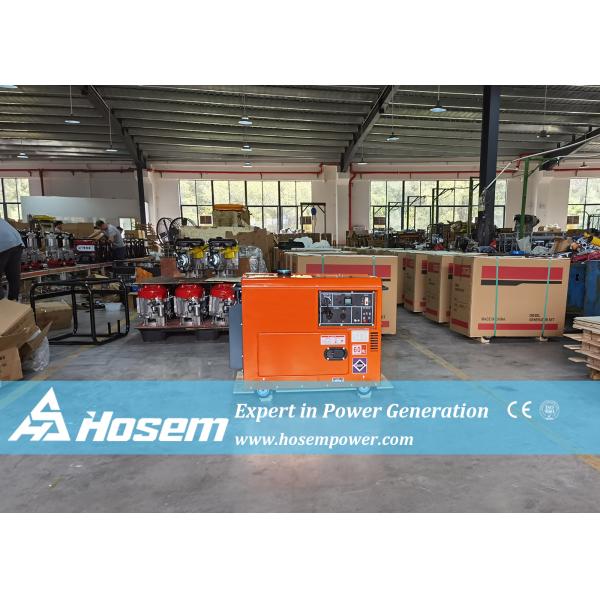 5kW Diesel Industrial Generator Set Portable 3000RPM 3600RPM