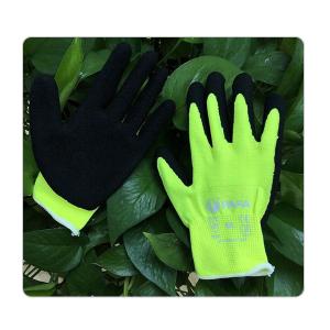 Cheap Kids Gardening And Agriculture Polyester Yarn Nitrile Gloves wholesale
