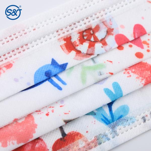 Kids or Adult Mask with Print Children Breathing Respirator Mascherine OEM Factory Wholesale Maskss Certified Toddler Facemask