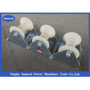 Cheap Stringing Tools Three Nylon Sheaves Cable Guide Roller For Underground Working wholesale