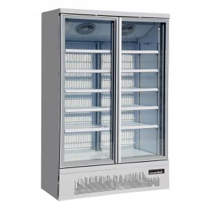 Cheap Upright Ice Cream Display Freezer With Triple Glazed Anti Fog Glass Doors wholesale