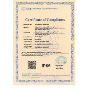 Sichuan Hongshunjin Trading Co., Ltd. Certifications