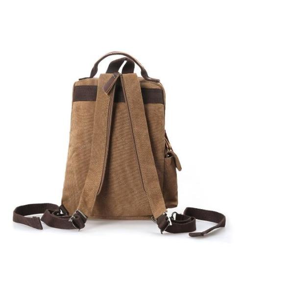 Slim Trendy Travel Backpack School Bag For College Students Vintage Style