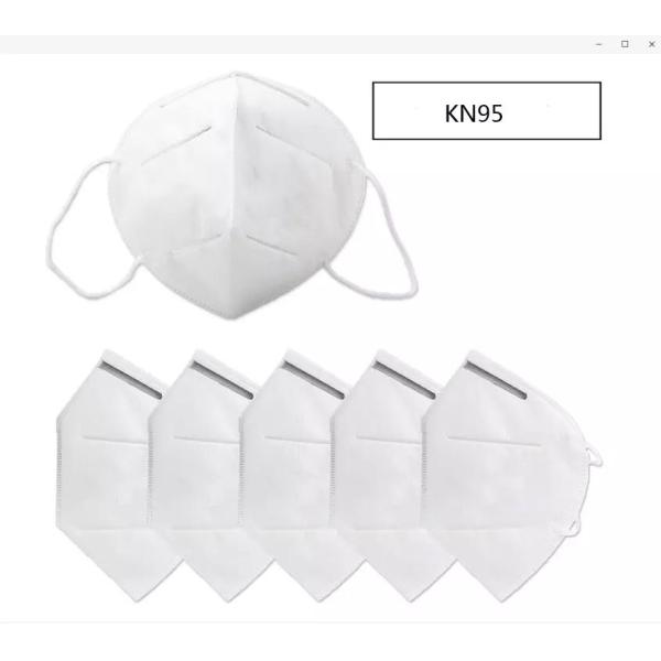 Foldable Medical Grade Face Mask , FFP2 Face Mask Anti Pollution Particulate Respirator