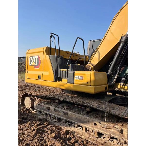 Air Conditioned Cab Crawler Used Excavator Machine CAT 323GC 26KW