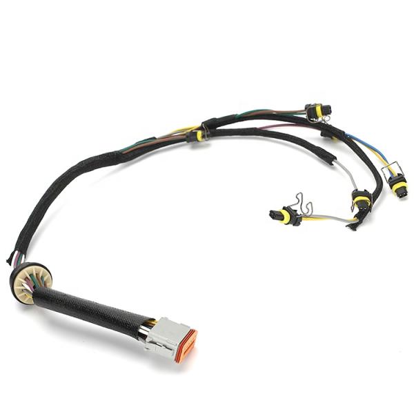C7 Excavator Engine Parts Wiring Harness For Diesel Engine Injector 222-5917 2225917