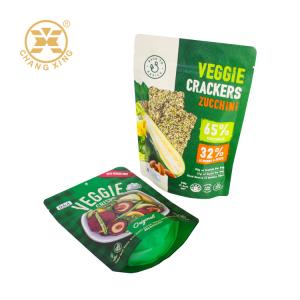 Private Label Zipper Top Dry Fruit Packaging Bags Gravure Printing