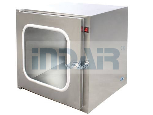 Static Type Stainless Steel Pass Box Clean Room Double Walled Construction
