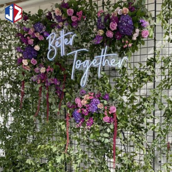 Wedding LED Neon Letter Signs Custom Warm Romantic Free Design