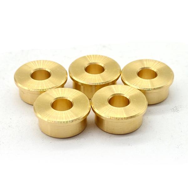 Copper Spacer Bushing Gold Brass Bearing Bushing Corrosion Resistance