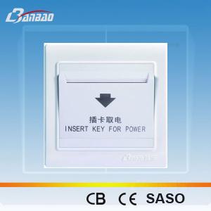 Cheap LK4037 PC flush type hotel card key switch wholesale