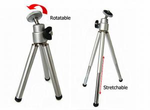 China Novelty Cheap Price Mini Tripod Stand Portable For Camera Video Projector Phone Stand Feet on sale