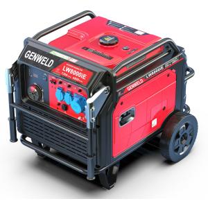 China LWG8000iE Portable 7kW Silent Gasoline Generator Set on sale