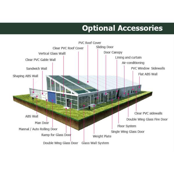 Outdoor Aluminium Frame And PVC Fabric Tent And Marquee For All Kinds Of Events