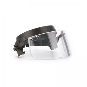 Cheap Iiia Bulletproof Ballistic Visor Shield Helmet Bullet Proof Visor Guard Mask wholesale