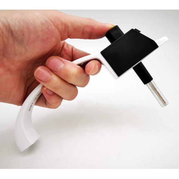 Door And Window Handle Lock Aluminium Handle Latch For Screen Door White Lever Lock