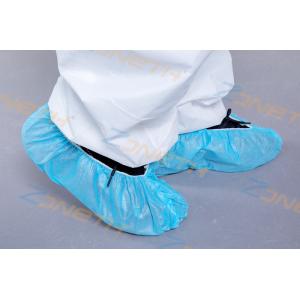 Cheap PP Non Woven Blue 38g Disposable Shoe Protectors wholesale
